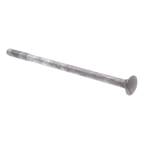 Prime-Line Carriage Bolts 1/2in-13 X 10in A307 Grade A Hot Dip Galv Steel 10PK 9064901 - main